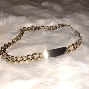 Marc Jacobs gold chain necklace